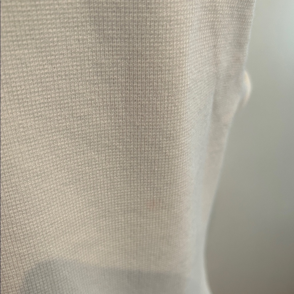 H&M White Button-Front Tank Top - Picture 3 of 4